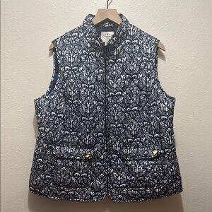 St John’s Bay Puffer Deer Vest, Size 0X